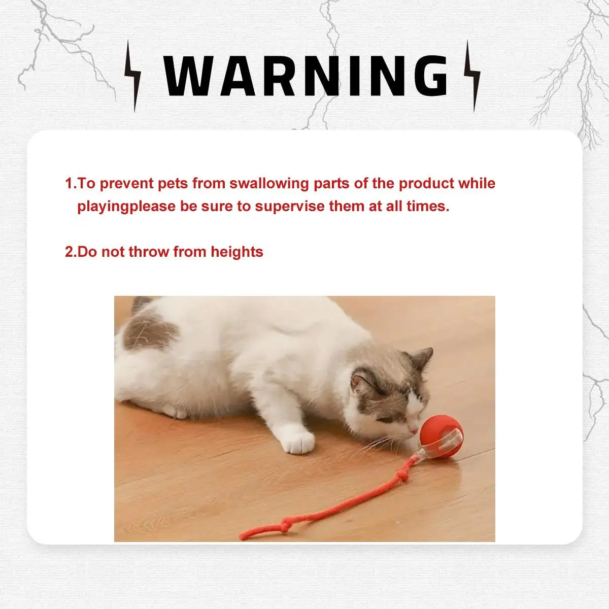 USB Rechargeable Dog Teaser Toy, Long Tail Toy Ball, Cat Training Toy, Tease Cat Training Toy, Suitable for All Cats, Valentine'S Day Gift